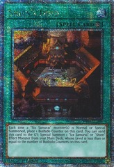 Shien's Dojo - RA04-EN088 - Quarter Century Secret Rare - 1st Edition